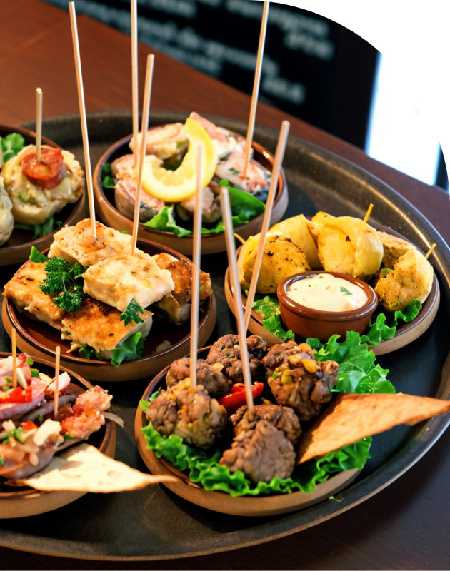 Le Tapas  - restaurant MONTPELLIER - Tapas Montpellier - Terrasse Tapas Montpellier - Manger des Tapas sur Montpellier - Restaurant Ecusson Montpellier